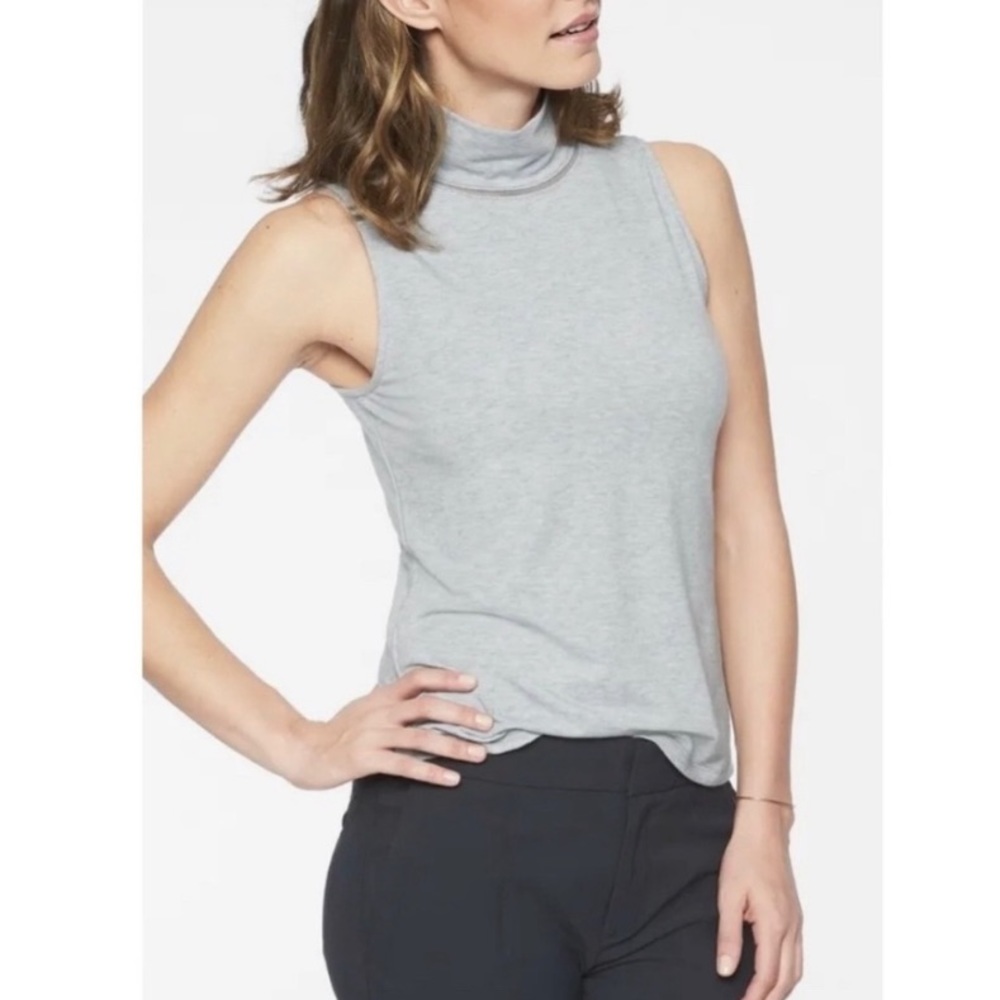 Athleta Mock Neck Tank